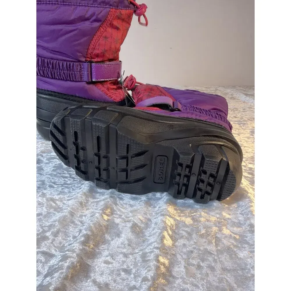 Sorel Disney Frozen‎ 2 Anna Snow Boots Girls US 12 Purple Waterproof NWT